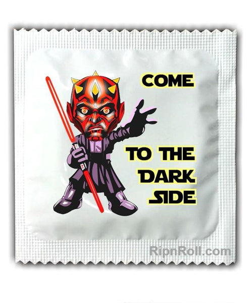 Star Wars condom - come to the dark side