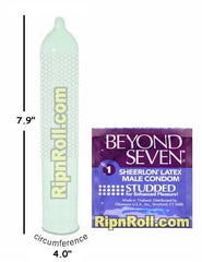 Beyond Seven studded Condoms - RipnRoll.com