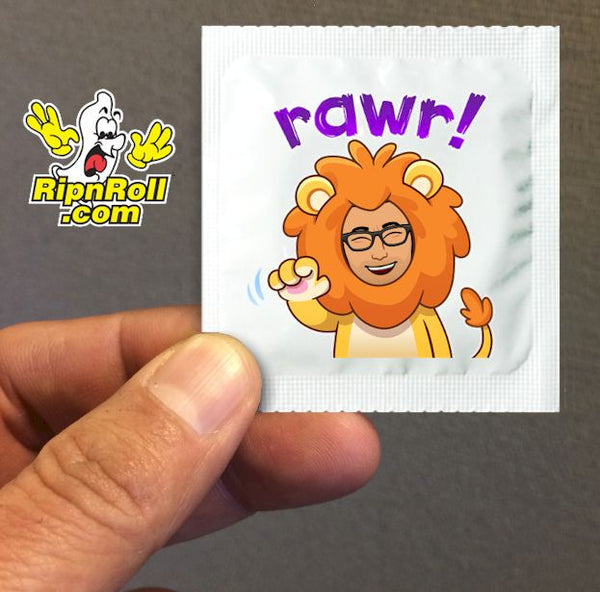 Bitmoji Condoms - Rawr