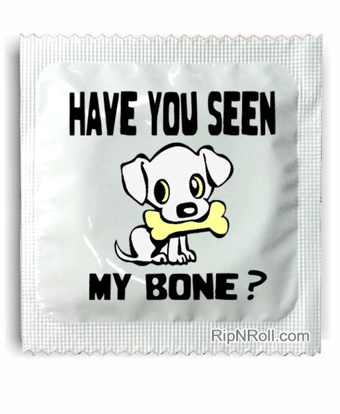 Have You Seen My Bone Condoms