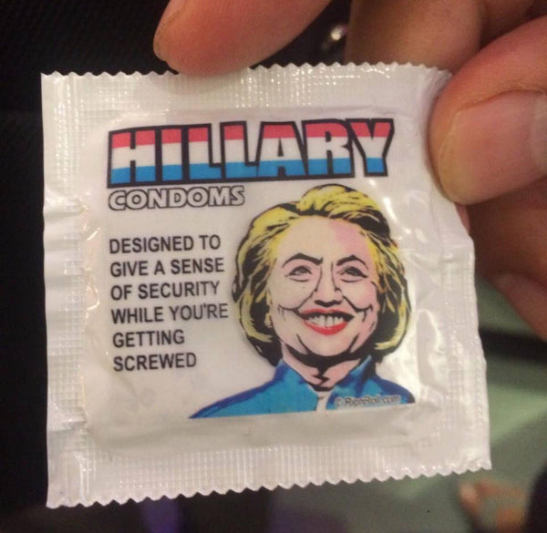 Hillary Condom Meme