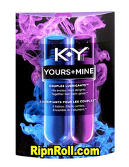 KY Yours and Mine Couples Lubricants.