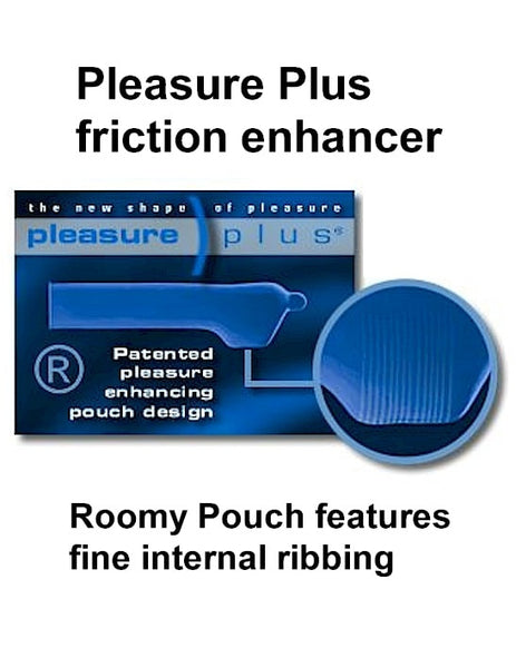Friction Enhancing condoms - Pleasure Plus by ONE