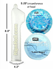 Pleasure Plus condoms | ONE Brand