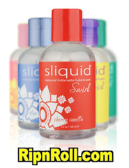 Sliquid Swirl Flavored Lubricants - RipnRoll.com