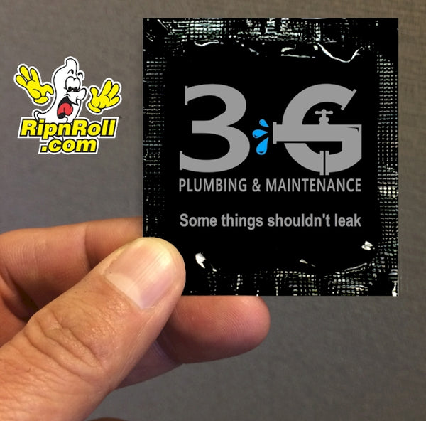 Printed Black Foil with Full Color imprint - 3 G