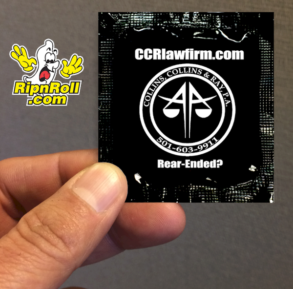Printed Black Foil with Full Color imprint - CCR