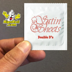 Printed White Foil with Full Color imprint - Double D's