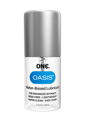 Oasis water-based lubricant bottle with new ump design
