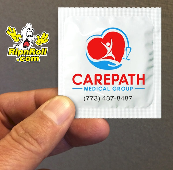 Printed White Foil with Full Color imprint - CAREPATH