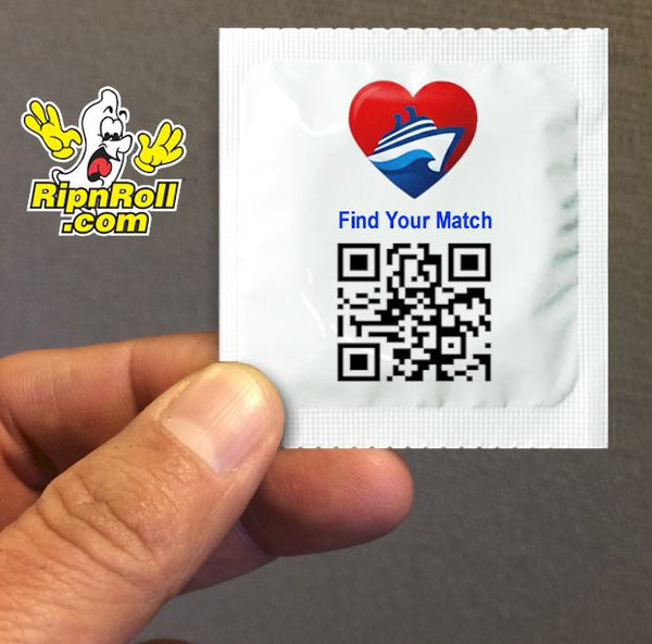 Printed Foil Condoms with Full Color imprint - CruiSea