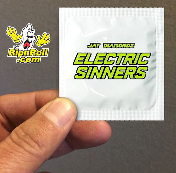 Printed White Foil with Full Color imprint - Diamondz