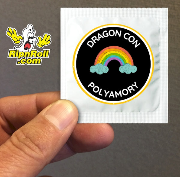 Printed White Foil with Full Color imprint - Dragon Con