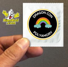 Printed White Foil with Full Color imprint - Dragon Con