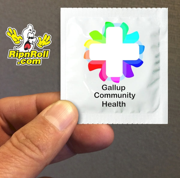Printed White Foil with Full Color imprint - Gallup