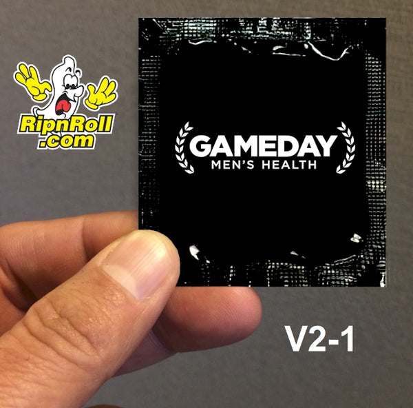 Printed Black Foil with Full Color imprint - GAMEDAY