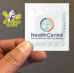 Printed White Foil with Full Color imprint - Health Centre