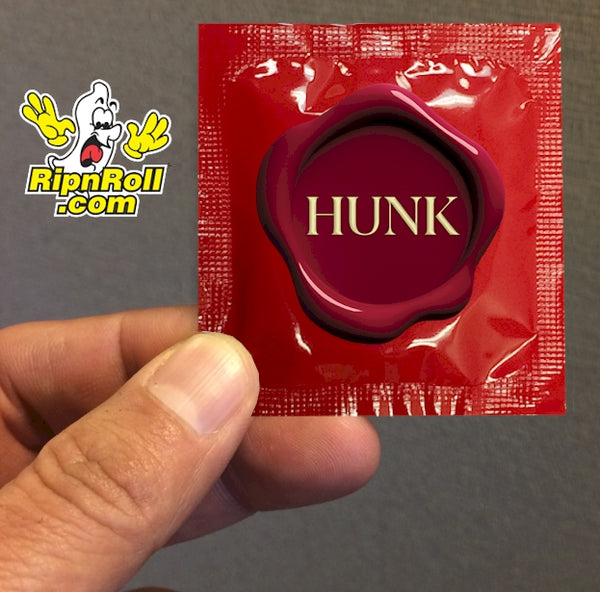 Printed Red Foil with Full Color imprint - Hunk