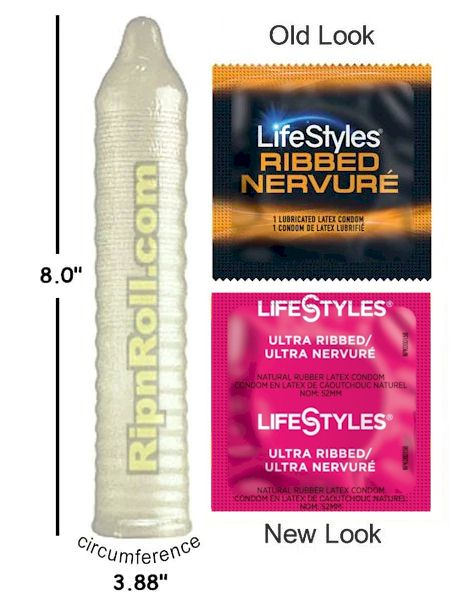 Lifestyles Ribbed Pleasure Condoms