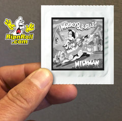 Printed White Foil with Full Color imprint - W&B