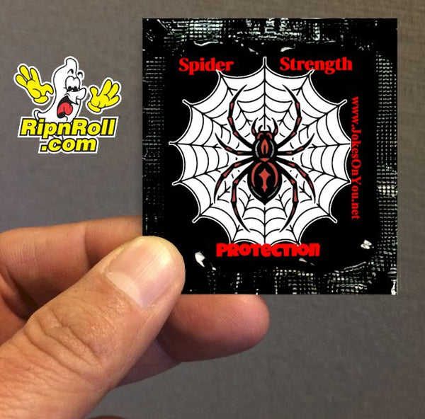 Printed Black Foil with Full Color imprint - Spider