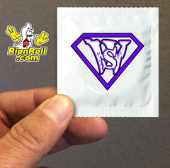 Printed White Foil with Full Color imprint - WS