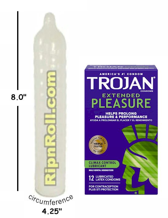 Trojan Extended Pleasures Condoms - Climax Control Condoms Trojan Extended Pleasures Condoms - Climax Control Condoms