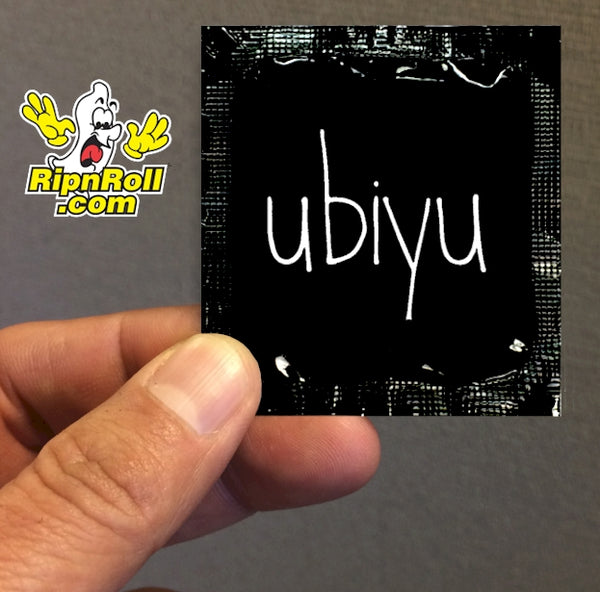 Printed Black Foil with Full Color imprint - UBIYU