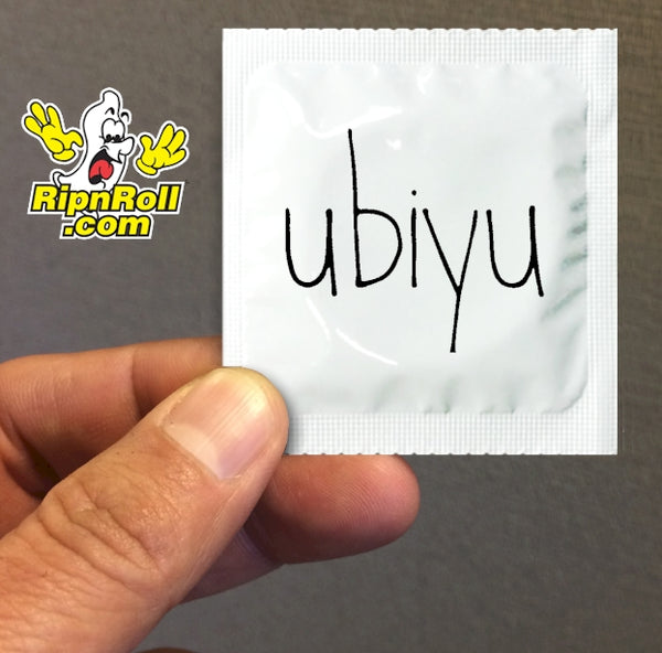 Printed White Foil with Full Color imprint - UBIYU