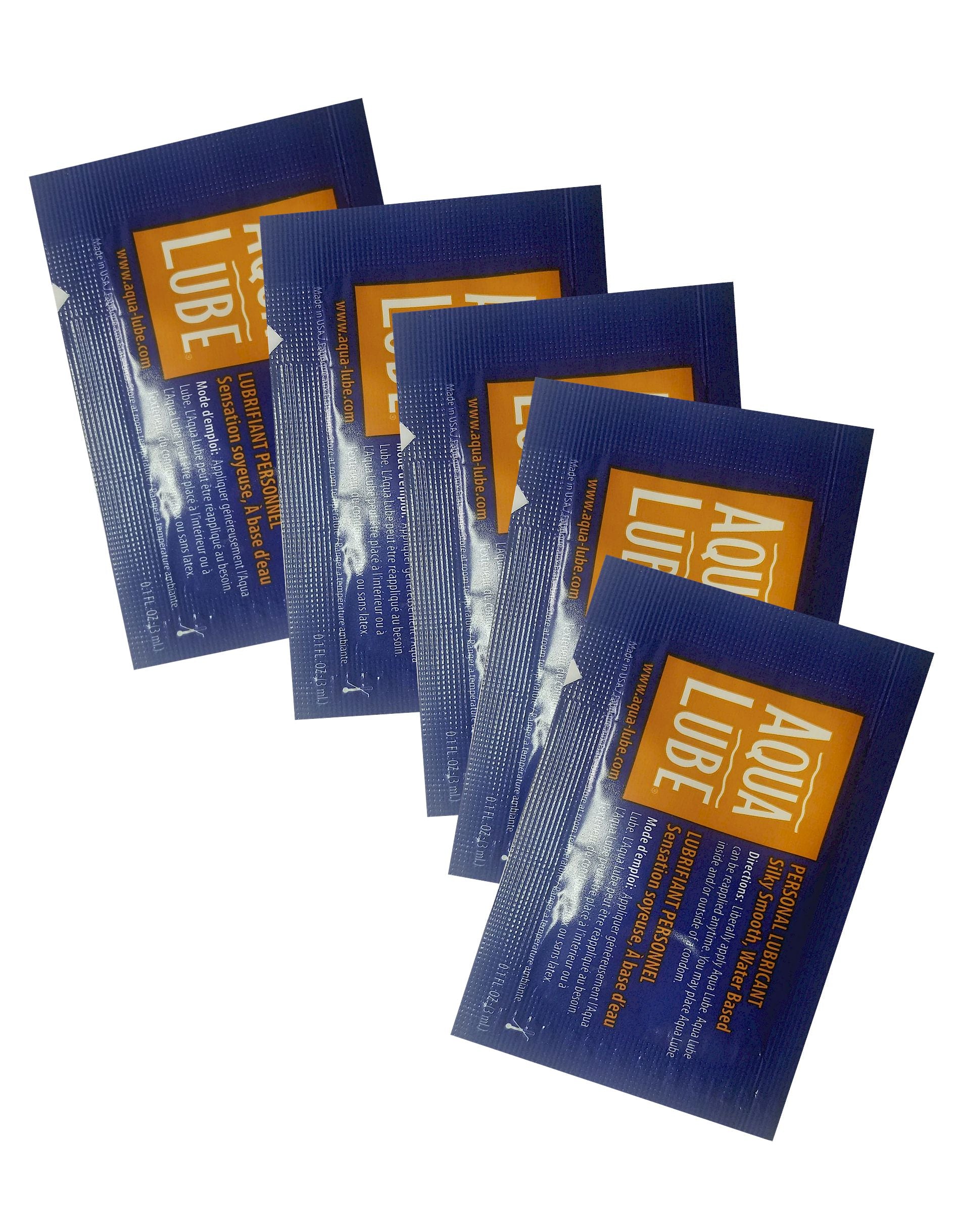 Aqualube Single Use Foil Lubricants Water Based Aqualube Single Use Foil Lubricants Water Based