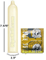 Atlas Ultra Thin Condoms 