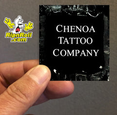 Printed Black Foil with Full Color imprint - CTC