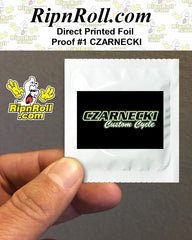 Printed White Foil with Full Color imprint - Czarnecki