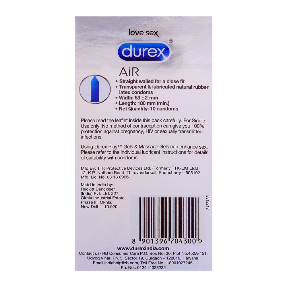 NEW Durex Air Regular Fit Condoms - Buy Durex Air Online NEW Durex Air Regular Fit Condoms - Buy Durex Air Online