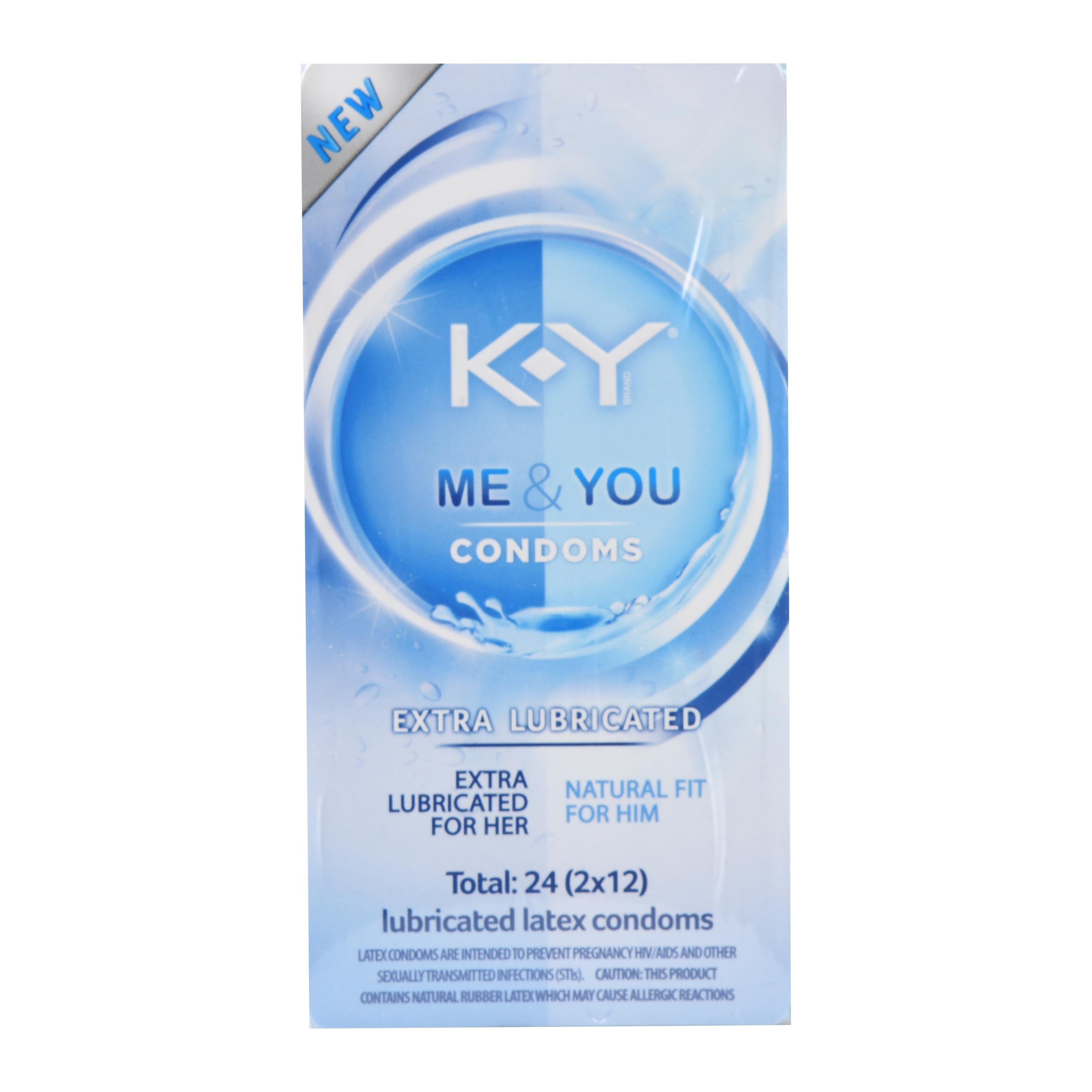 KY Extra Lubricated Condoms - RipNRoll KY Extra Lubricated Condoms - RipNRoll