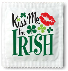 St Patrick's Day Condoms - Kiss Me I'm Irish