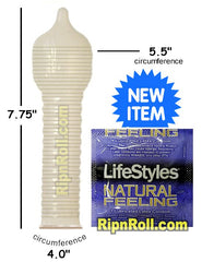 Lifestyles Natural Feeling condoms - RipNRoll