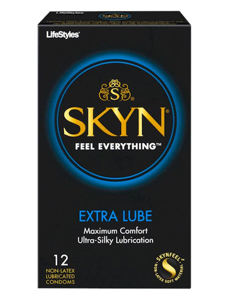 Lifestyles Skyn Extra Lube Condoms box