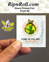 Printed White Foil with Full Color imprint - Rebirth 2021
