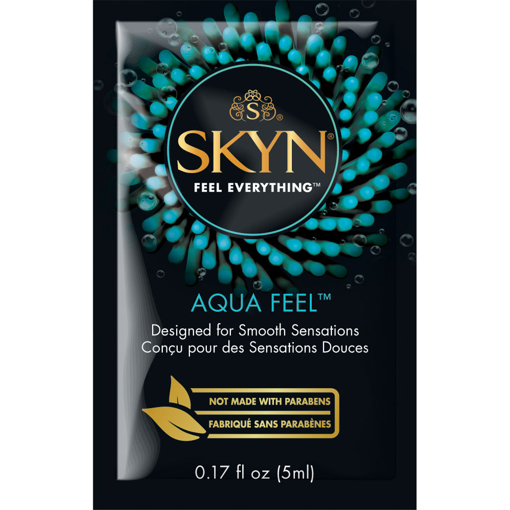 LIFESTYLES SKYN Aqua Feel Lubricant Singles LIFESTYLES SKYN Aqua Feel Lubricant Singles