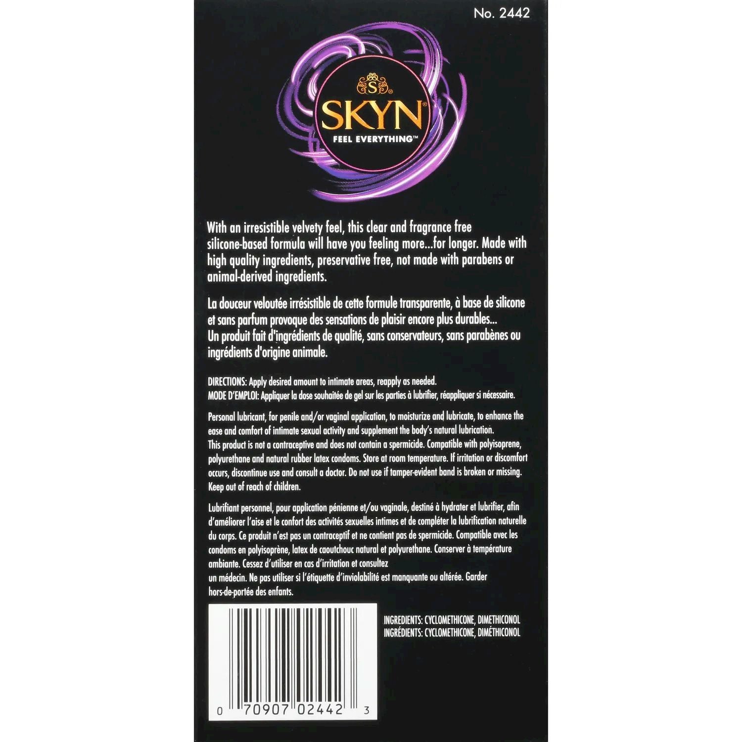 Lifestyles Skyn All Night Long Lubricant Lifestyles Skyn All Night Long Lubricant
