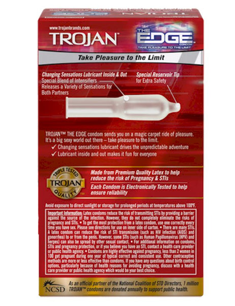 Trojan The Edge Condoms