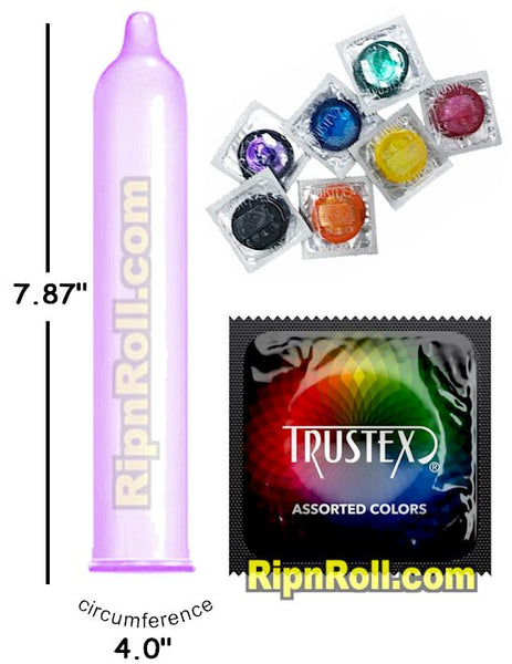 Trustex Colors Condoms - RipNRoll.com