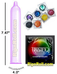 Trustex Colors Condoms - RipNRoll.com