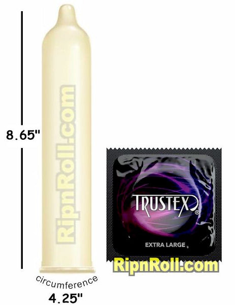 Trustex Extra Large Condoms - RipNRoll.com