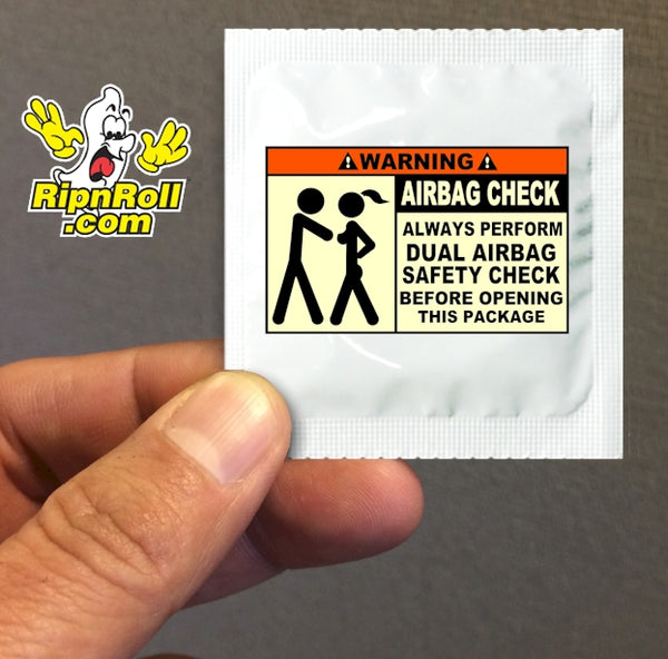 Airbag Safety Condoms - Funny Condoms