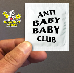 Printed White Foil with Full Color imprint - Anti Baby White