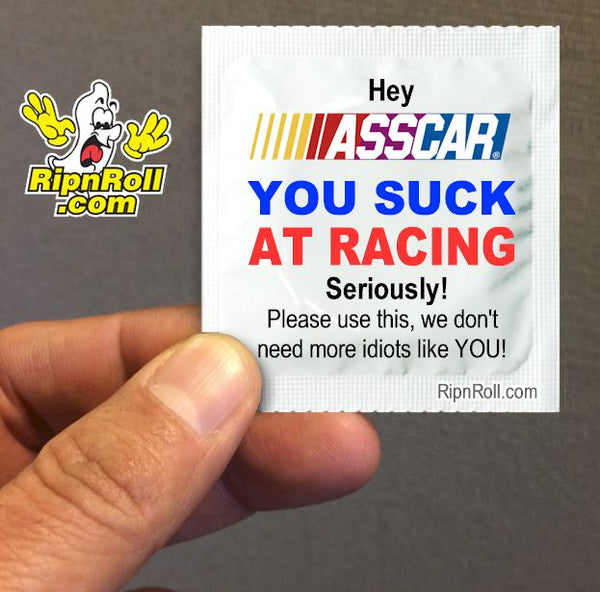 NASCAR Condoms? - You Suck at Racing Condom™
