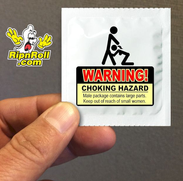 choking hazard condoms - Rip N Roll