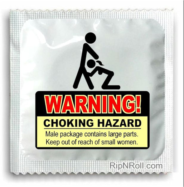 Choking Hazard - condoms